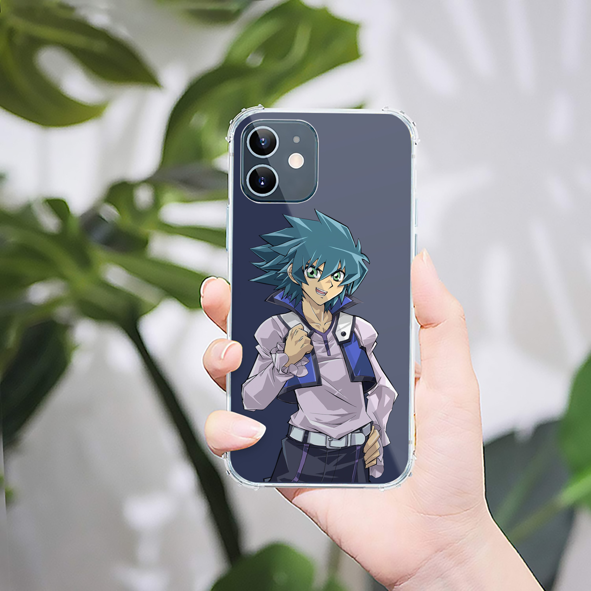 （画像用） 遊☆戯☆王 Yu-Gi-Oh! 【iPhone 12シリーズ対応】透明スマホケース（クリアソフトケース）